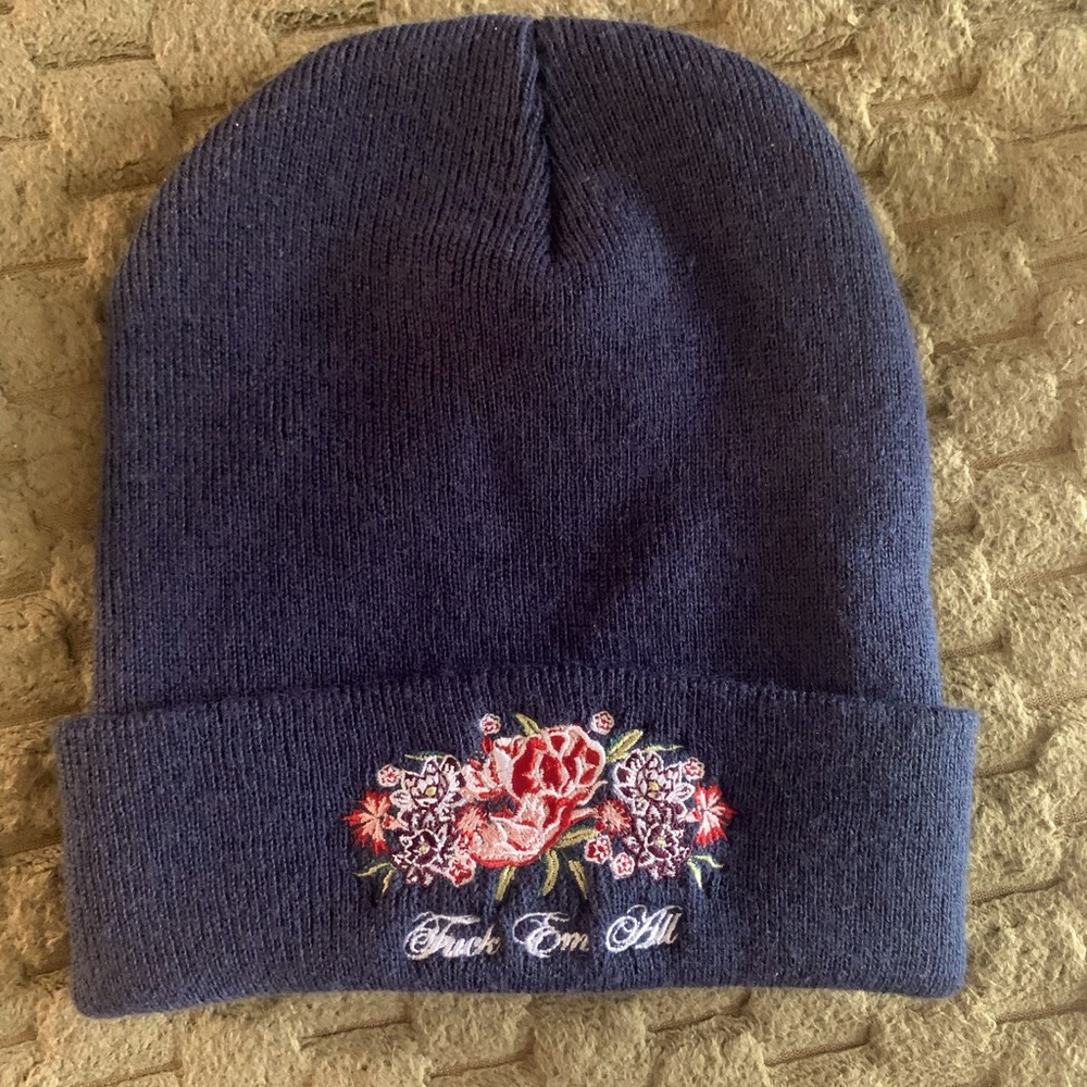 Supreme Navy Beanie